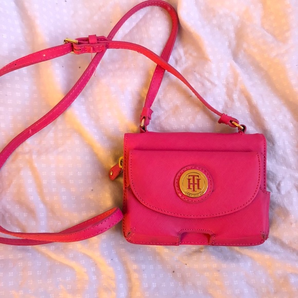 Tommy Hilfiger Bags Tommy Hilfiger Pink Clutch Bag Poshmark